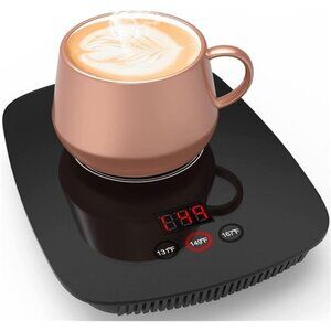 Coffee Mug Warmer for Desk with Heating Function 25Watt Electric Beverage Warmer
